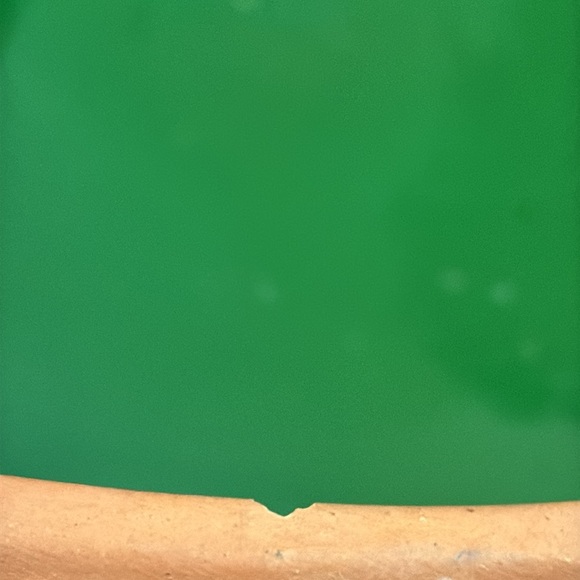 Hand Painted Mid Century Terracotta Green Interior Mexican Decorative Ball 11” - Picture 14 of 15